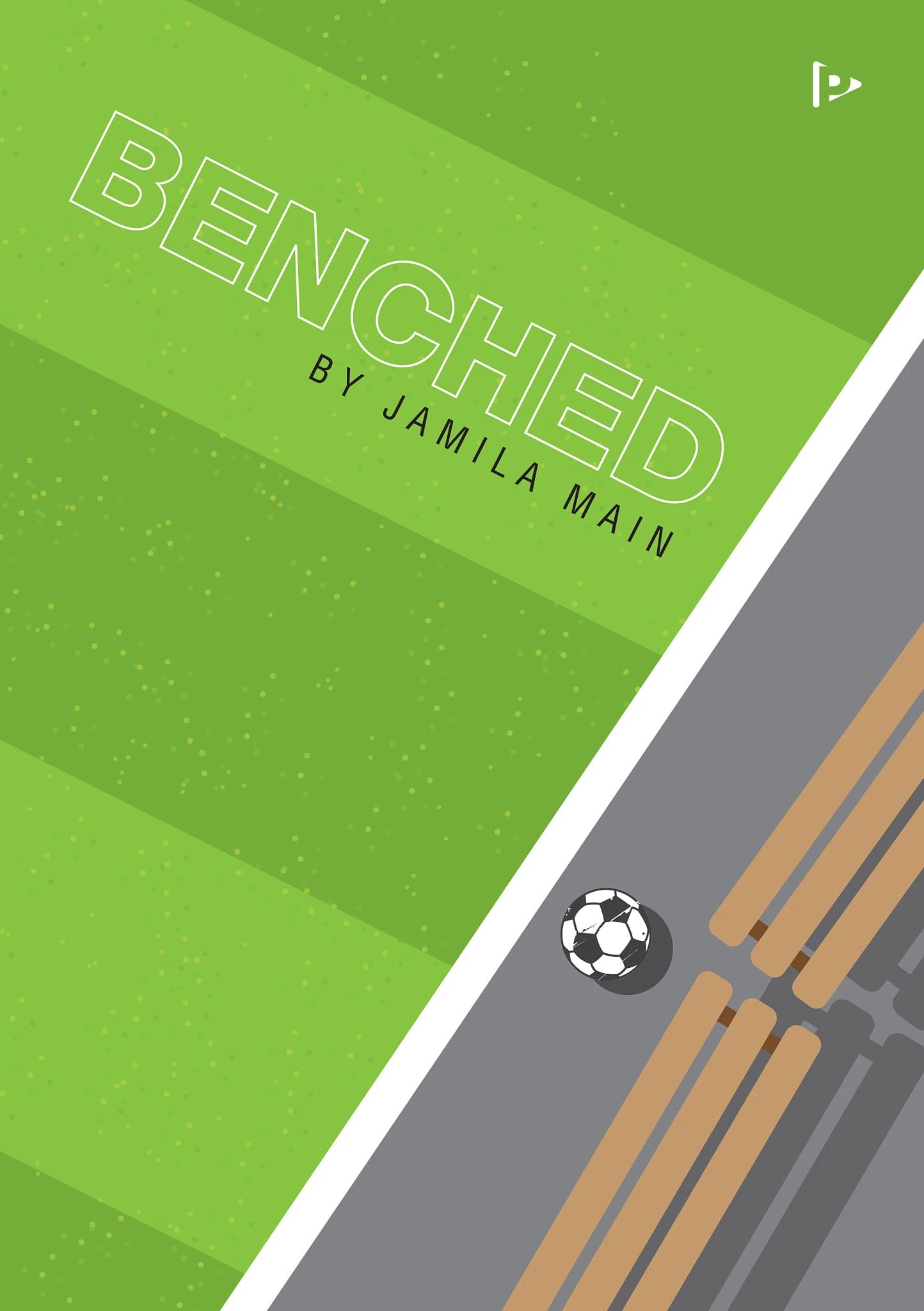 cover of the printed version of the play Benched by Jamila Main